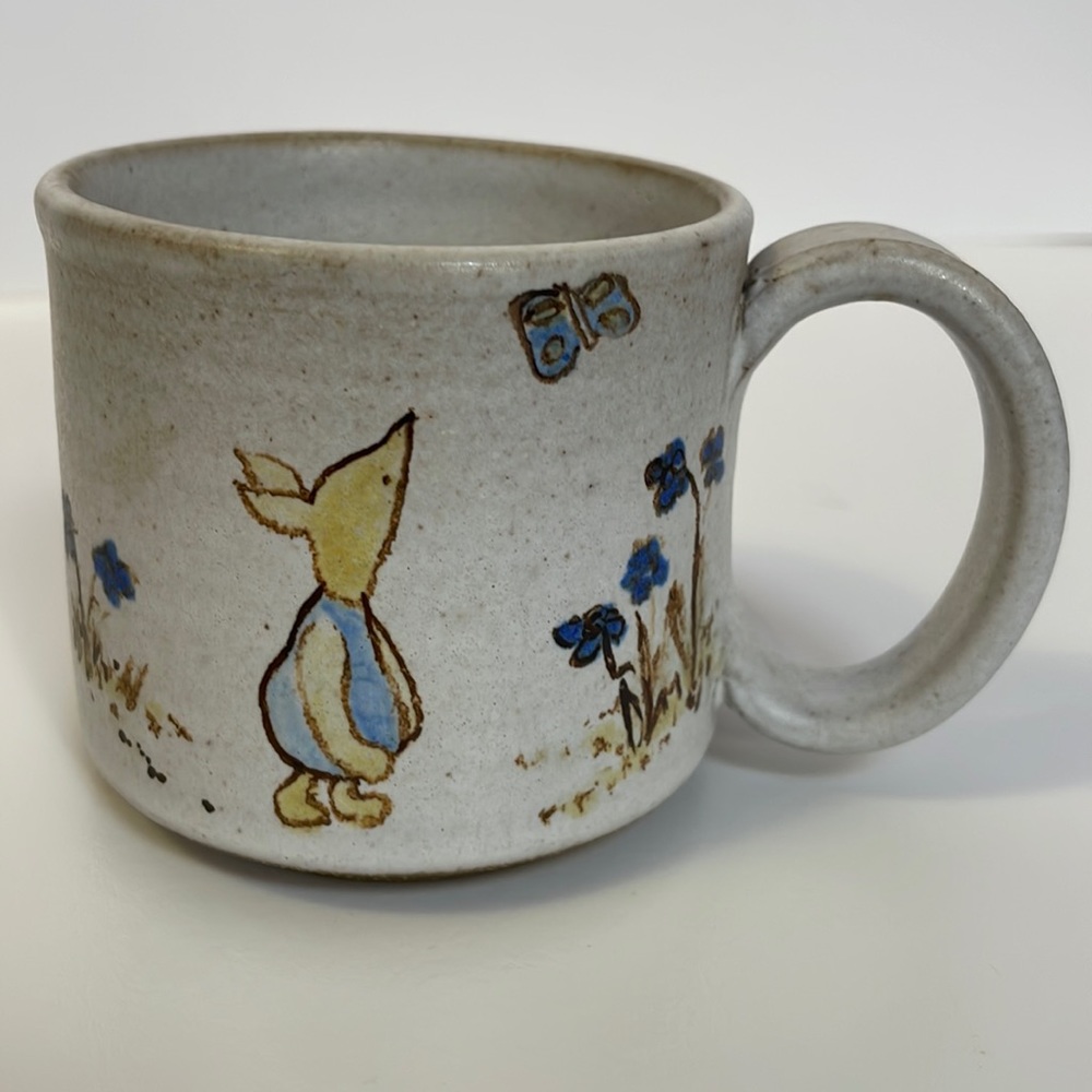 Piglet mug, ceramic